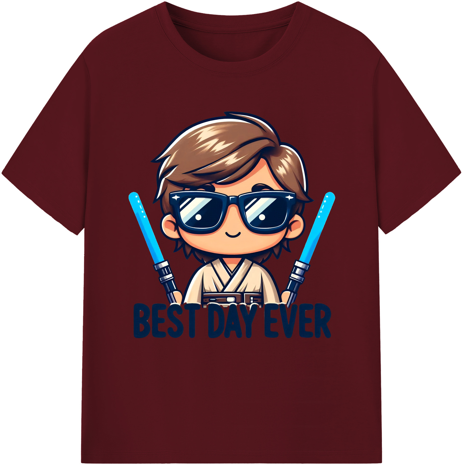 （画像用） スター・ウォーズ Star Wars 綿100％半袖Tシャツ（フロントプリント）